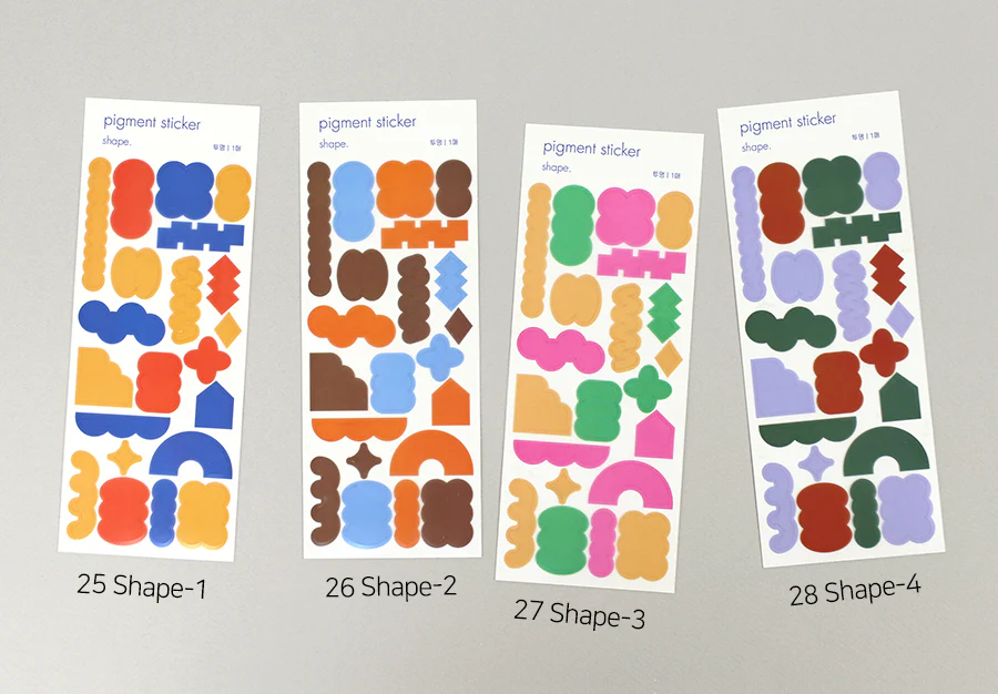 Paperian Pigment Sticker Transparent (Various Designs) - Image 10