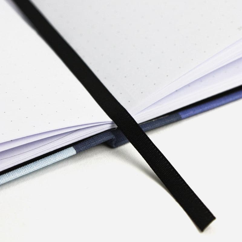 Papier Tigre Canvas Notebook (A6, Dot-Grid) - Clouds - Image 2