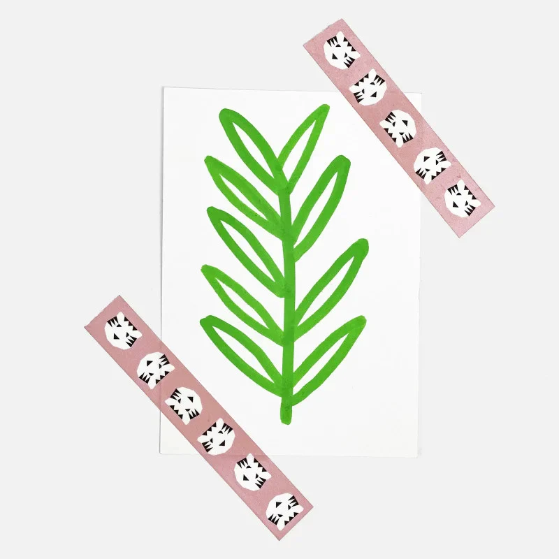 Papier Tigre x Masking Tape - Tigre Rose - Image 2