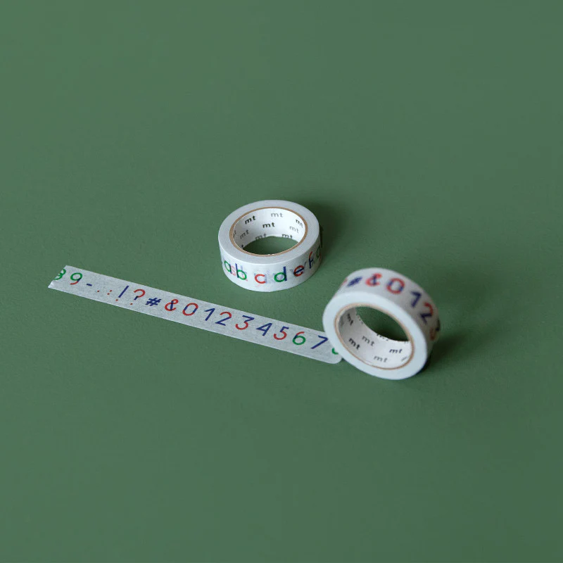 Papier Tigre x MT Masking Tape - Numbers - Image 2
