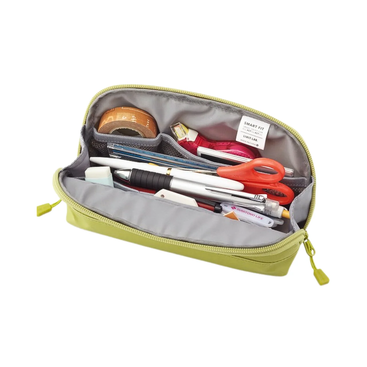 Lihit Lab SMART FIT ACTACT Open Wide Pen Case - Image 2