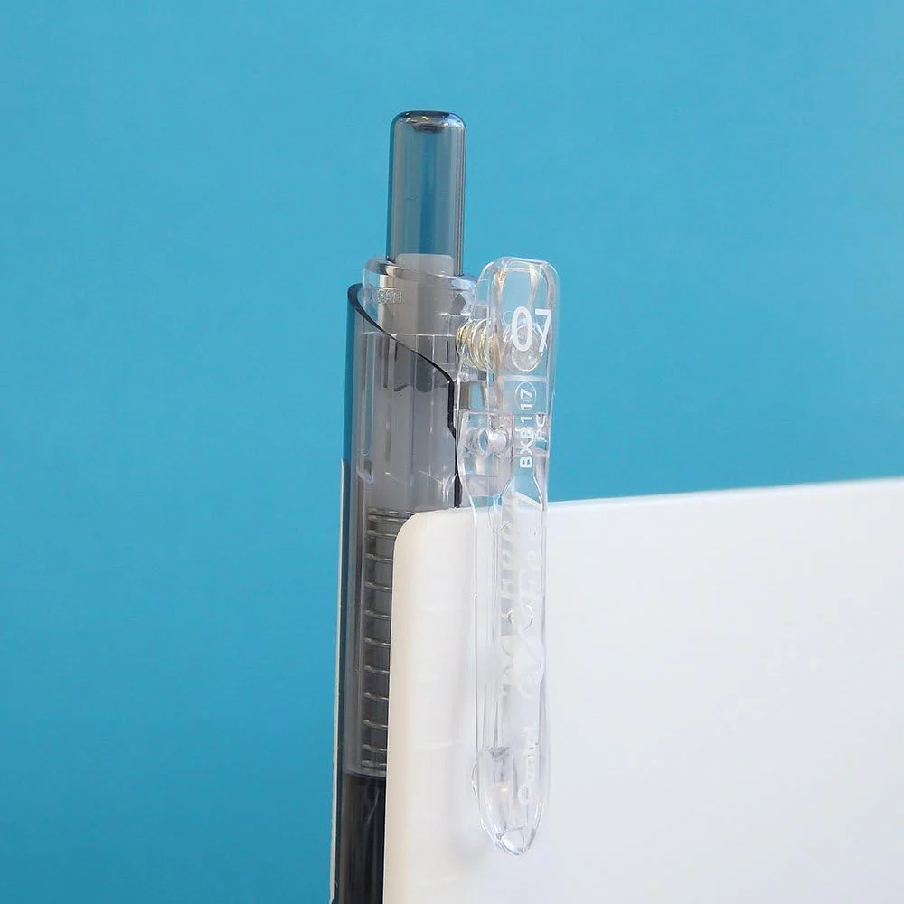 Pentel Clear V-Feel Ballpoint Pen 0.7 mm - Image 7