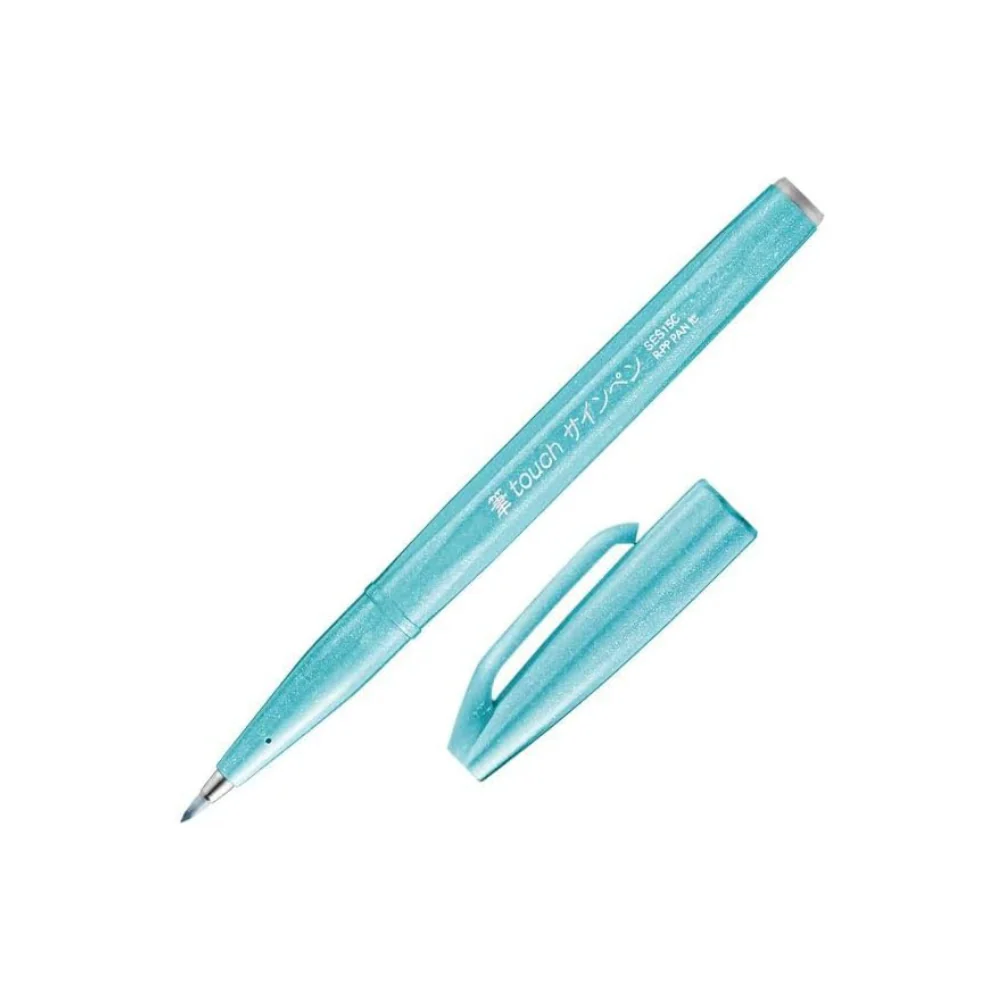 Pentel Touch Brush Sign Pen Pastel Colours - Image 4
