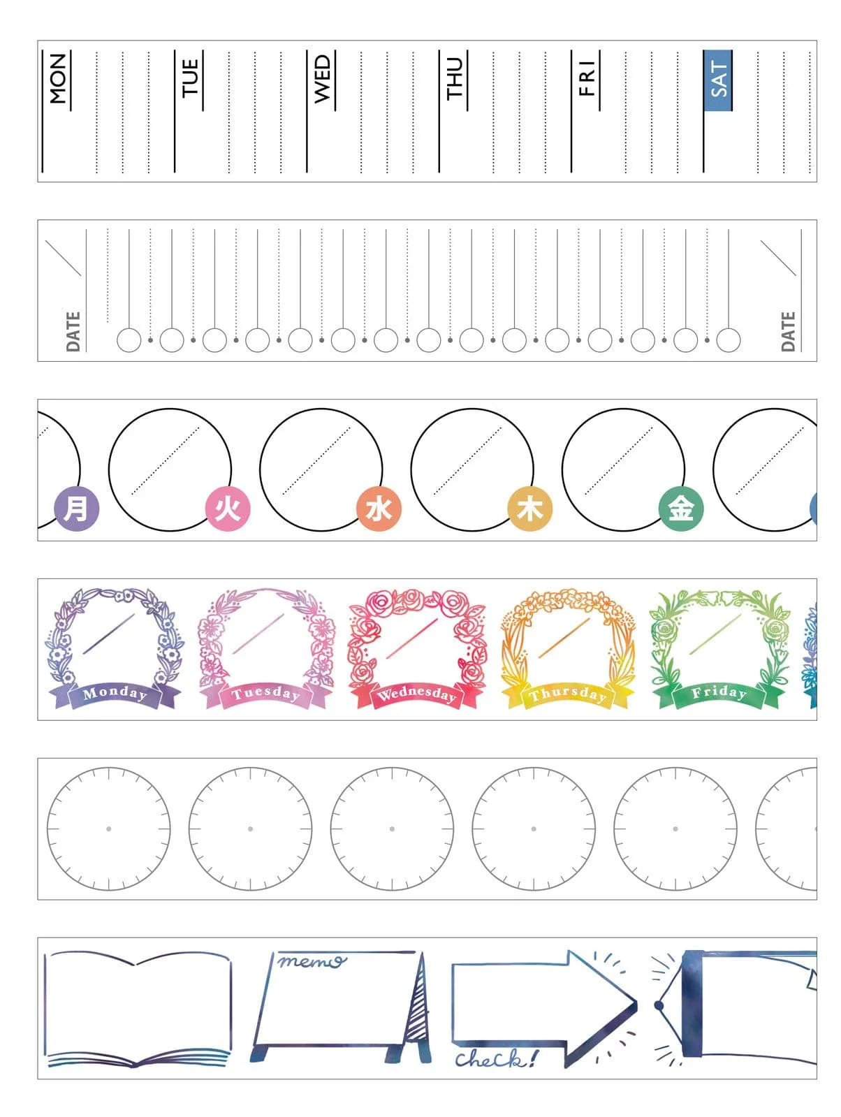 Planner Masking Tape - To Do - Image 5