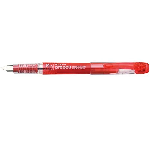 Platinum Preppy Fountain Pen - Clear Body - Image 6