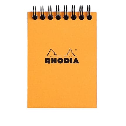 Rhodia Classic Wirebound Notepad (A7, Graph) - Image 4