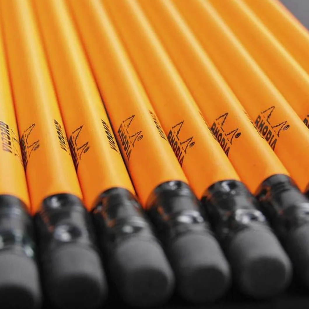 Rhodia No. 2 Pencil Orange - Image 2