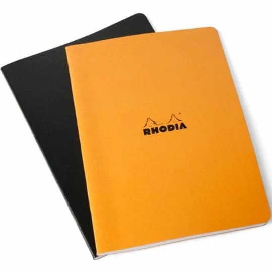 Rhodia Side-Stapled Notebook (A4, Grid) - Image 4