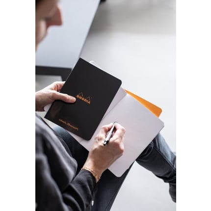 Rhodia Side-Stapled Notebook (A4, Lined) - Image 6
