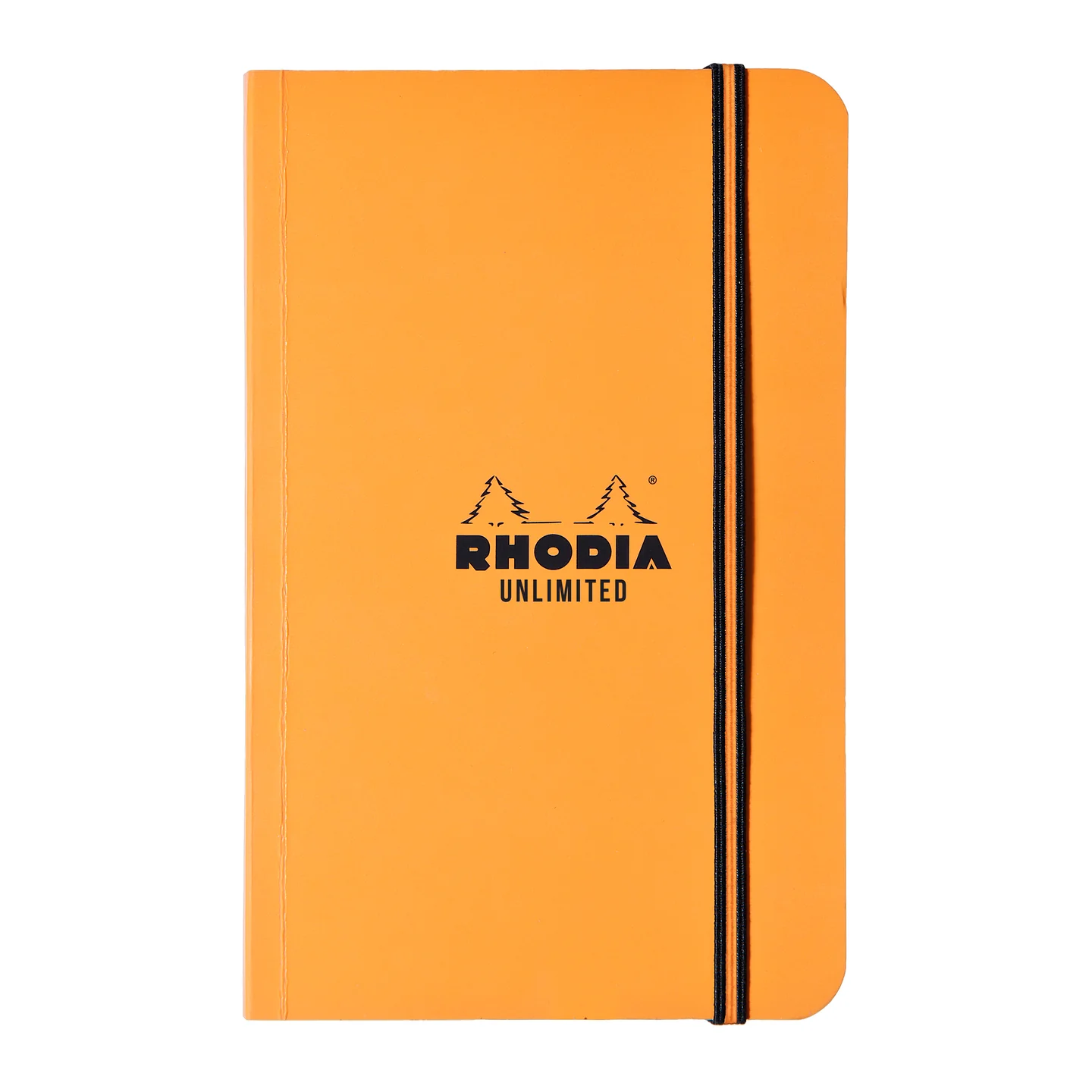 Rhodia Unlimited A6 Pocket Notebook - Orange (Graph) - Image 3