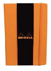 Rhodia Webnotebook A6 -- Orange : Ruled