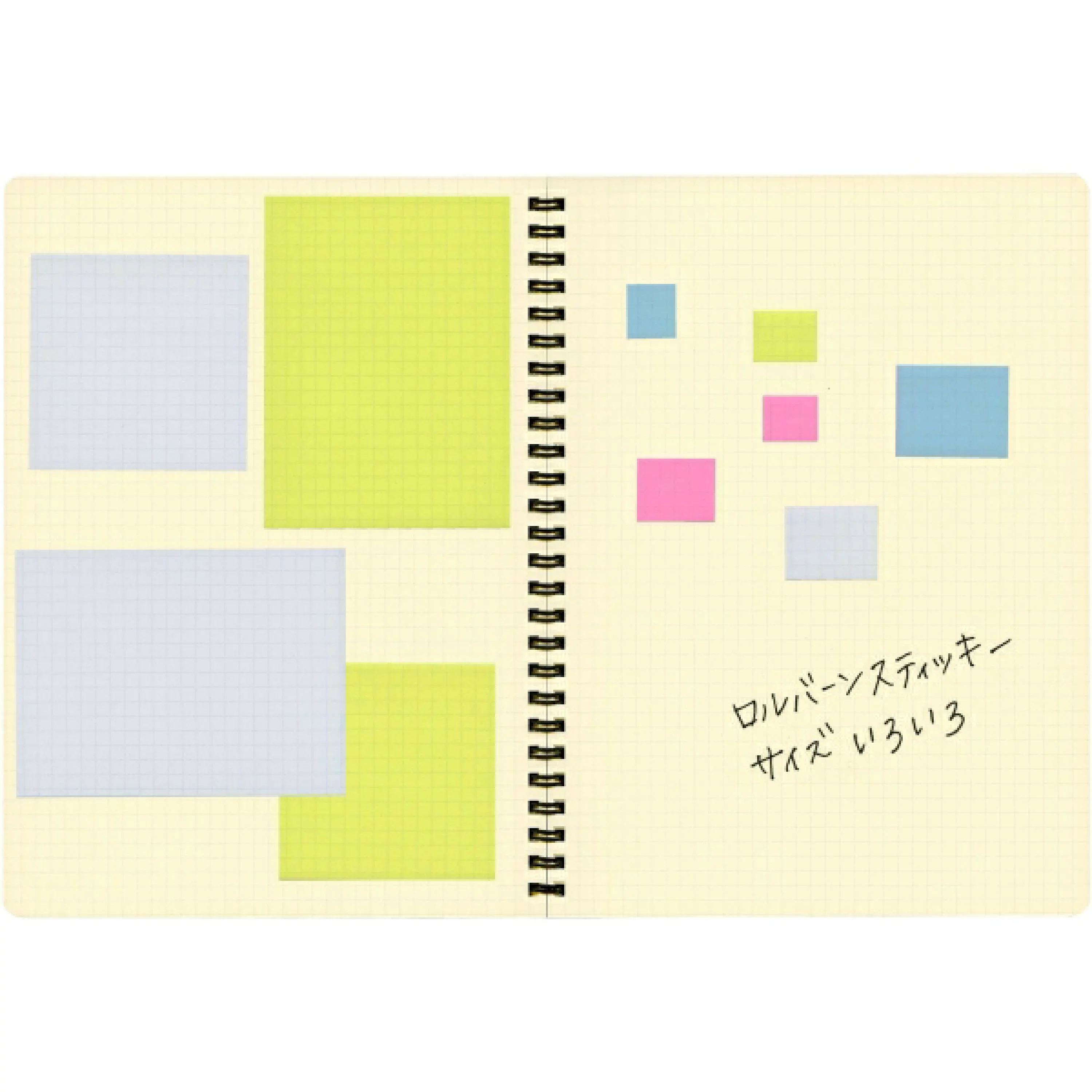 Delfonics Rollbahn Sticky Notes Set – A6 Diary Size - Image 3
