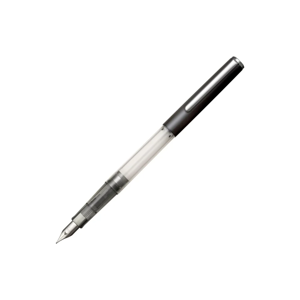 Sailor Clear Fountain Pen - Black/Transparent, F Nib