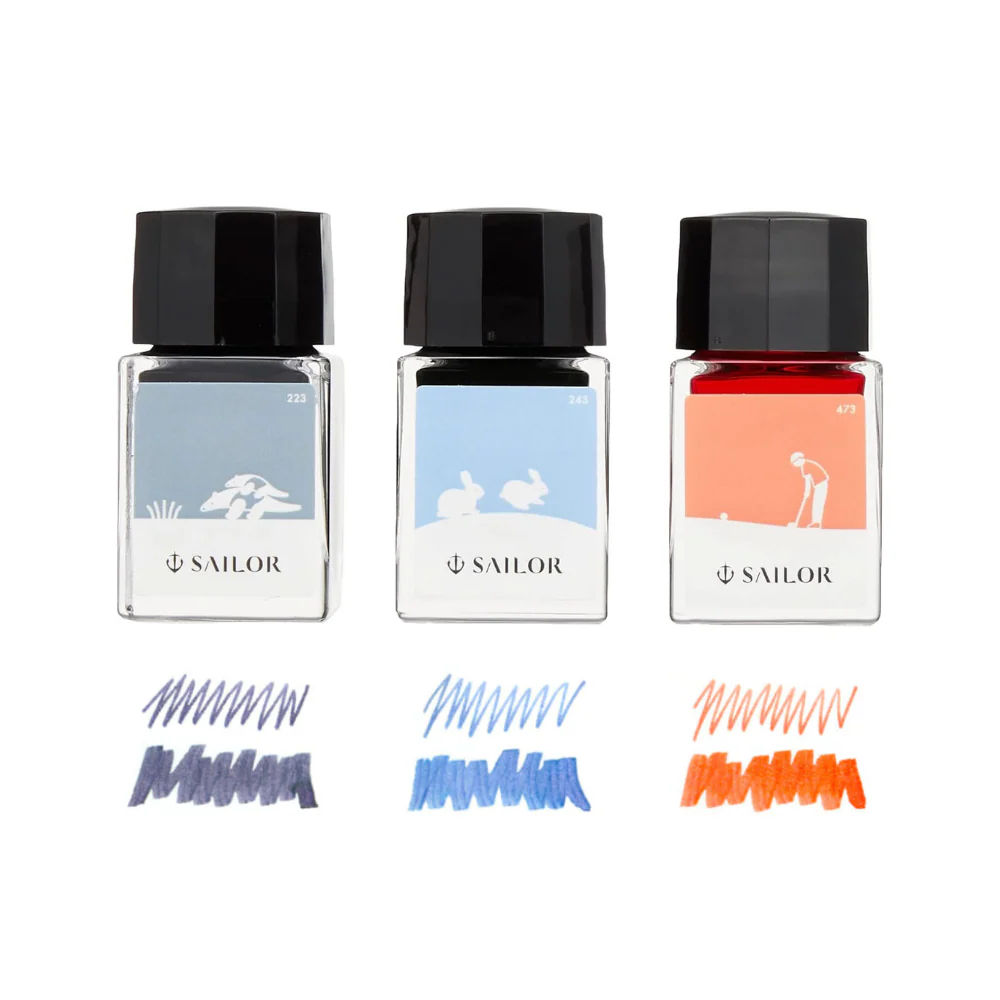 Sailor Harappa Fountain Pen Ink 3-Colour Set