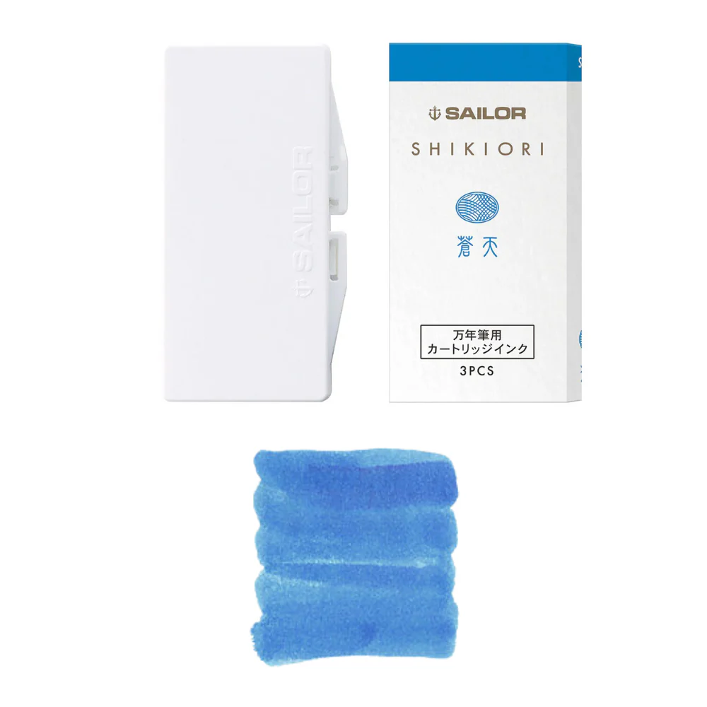 Sailor Shikiori Fountain Pen Ink Cartridges (Pack of 3) - Image 12