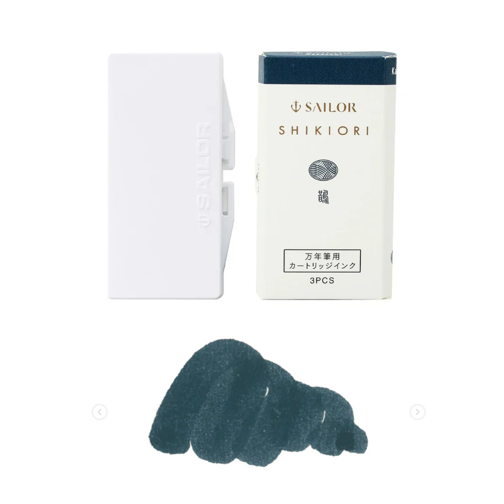 Sailor Shikiori Fountain Pen Ink Cartridges (Pack of 3) - Image 25