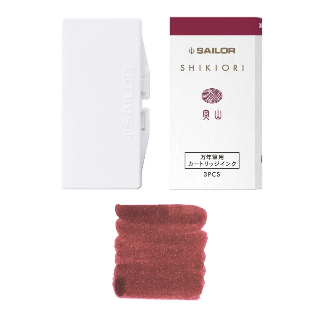 Sailor Shikiori Fountain Pen Ink Cartridges (Pack of 3) - Image 9