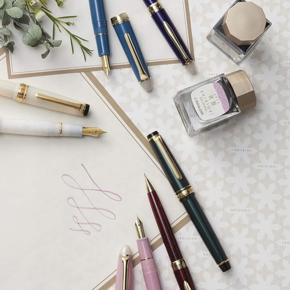 Sailor Shikiori Frost Night Fountain Pen - Image 6