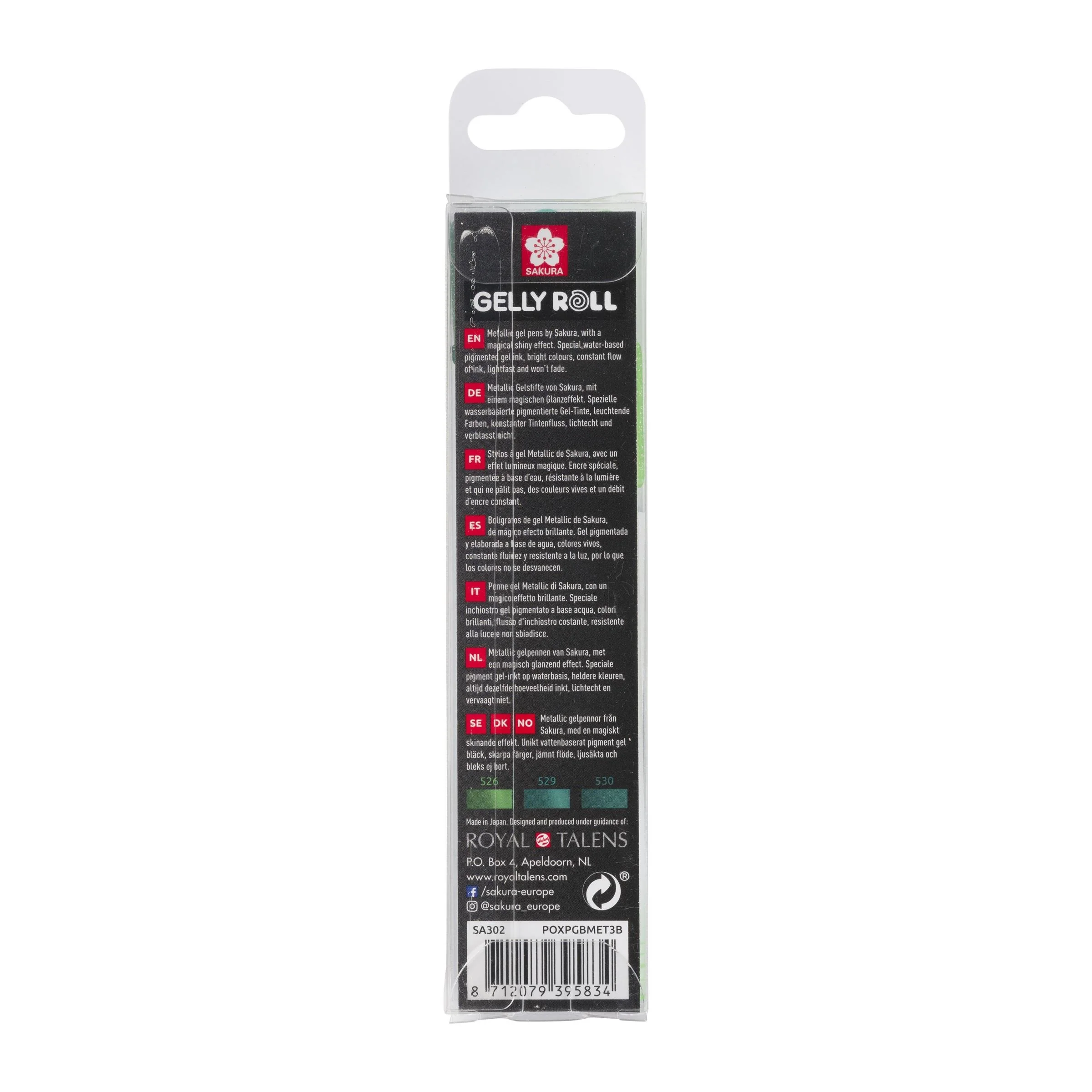 Sakura Gelly Roll Mixed Set - Clear, Black, White - Image 3