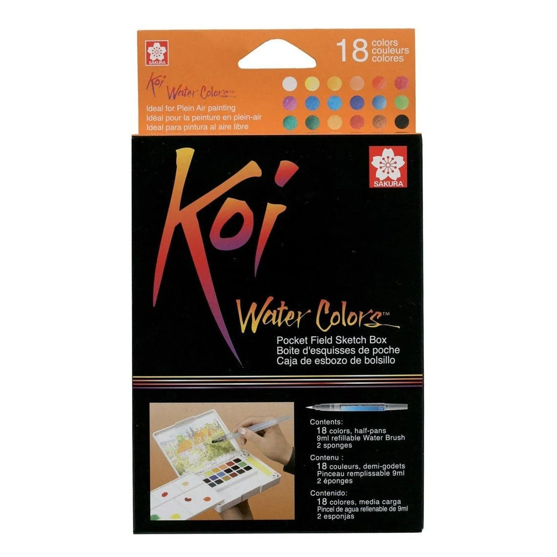 Sakura Koi Watercolour set 18