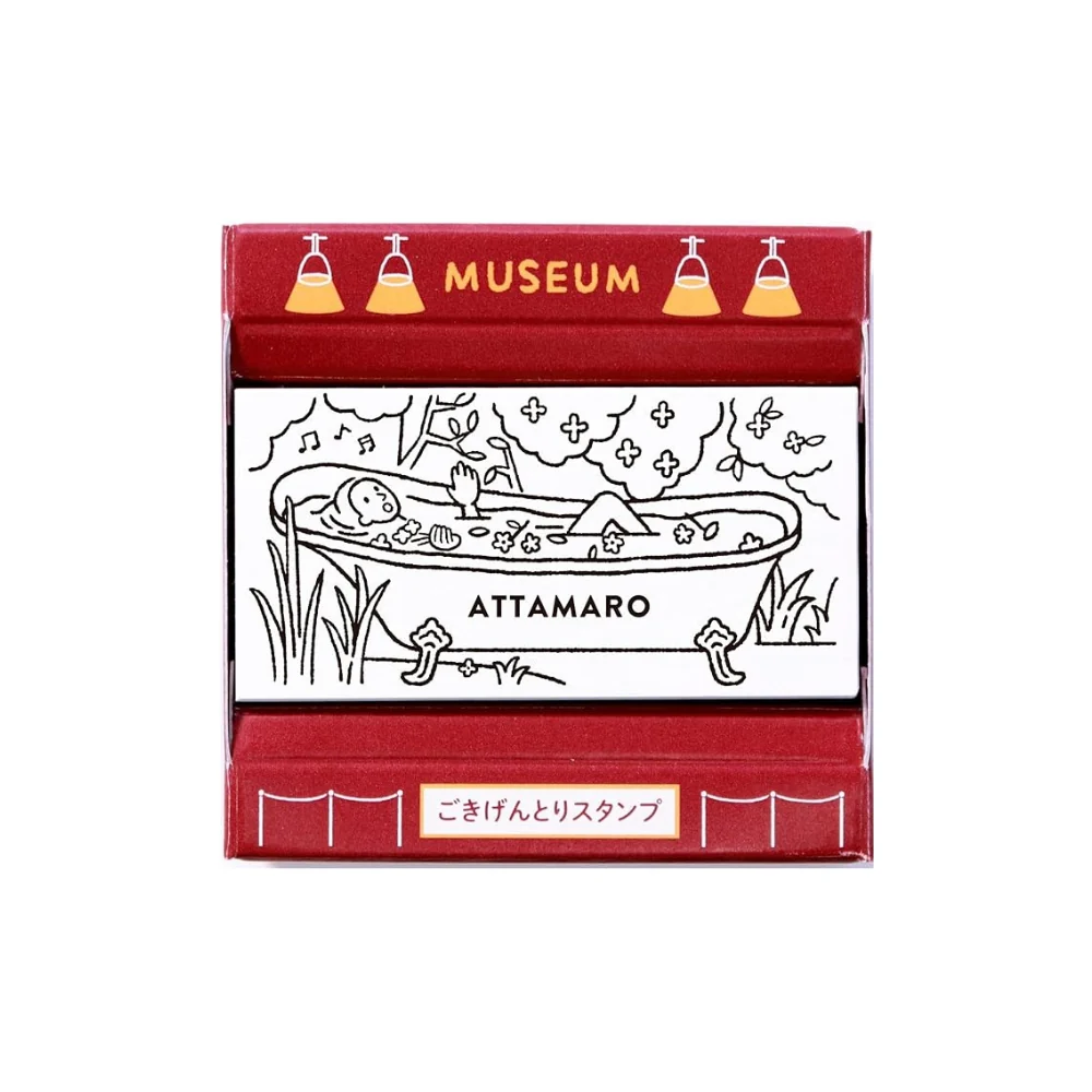 Sanby Gokigen Tori Famous Painting Motif Vol. 2 Rubber Stamp - Image 6