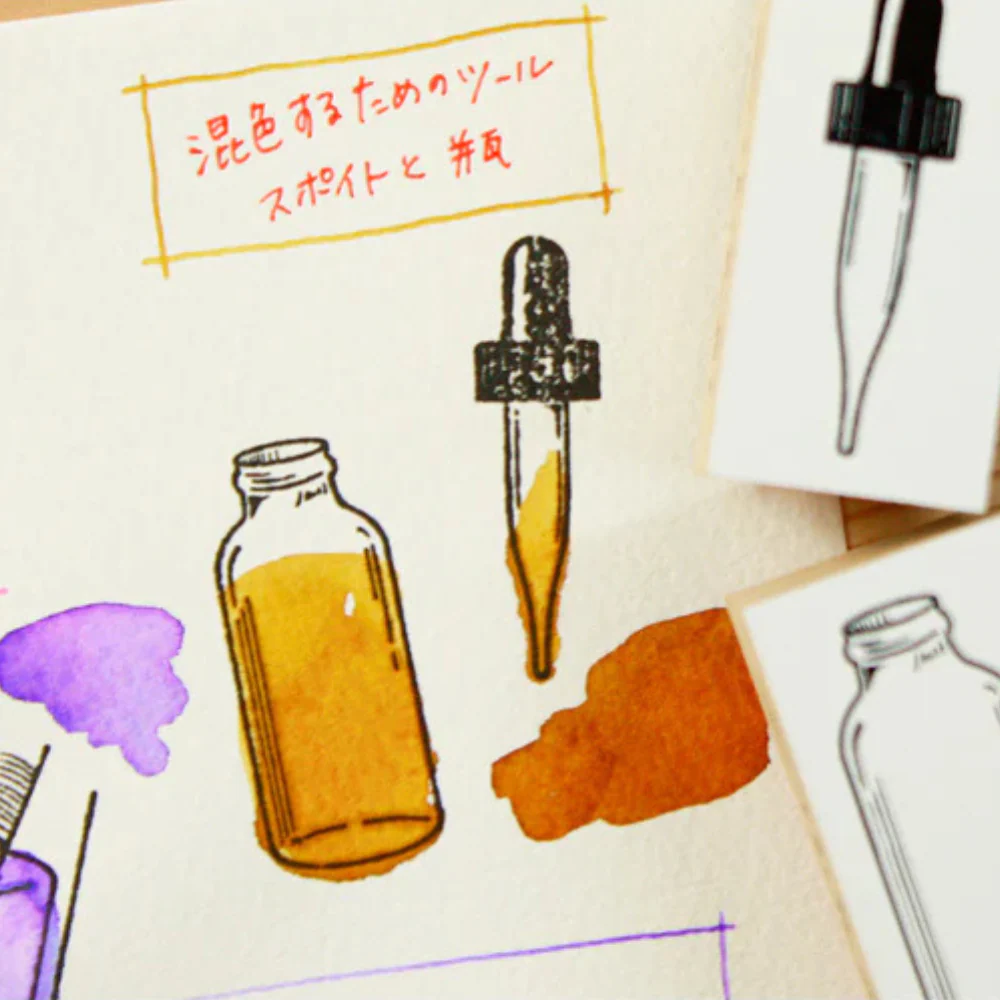 SANBY Ink Biyori Wooden Stamp - Image 4