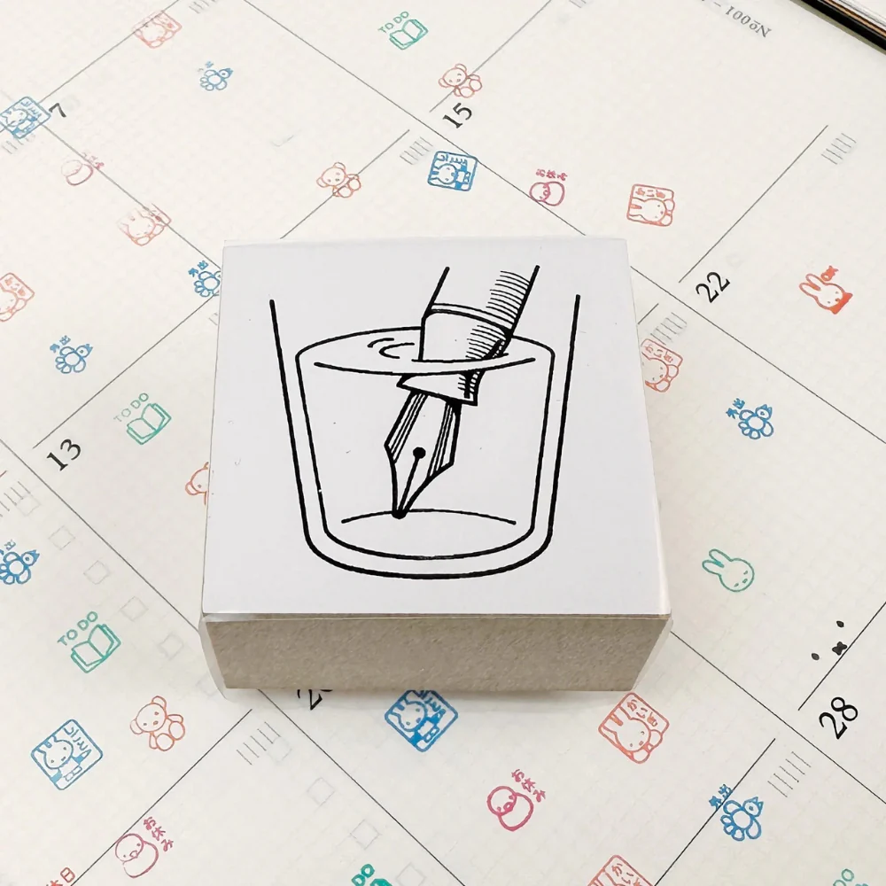 SANBY Ink Biyori Wooden Stamp - Image 7