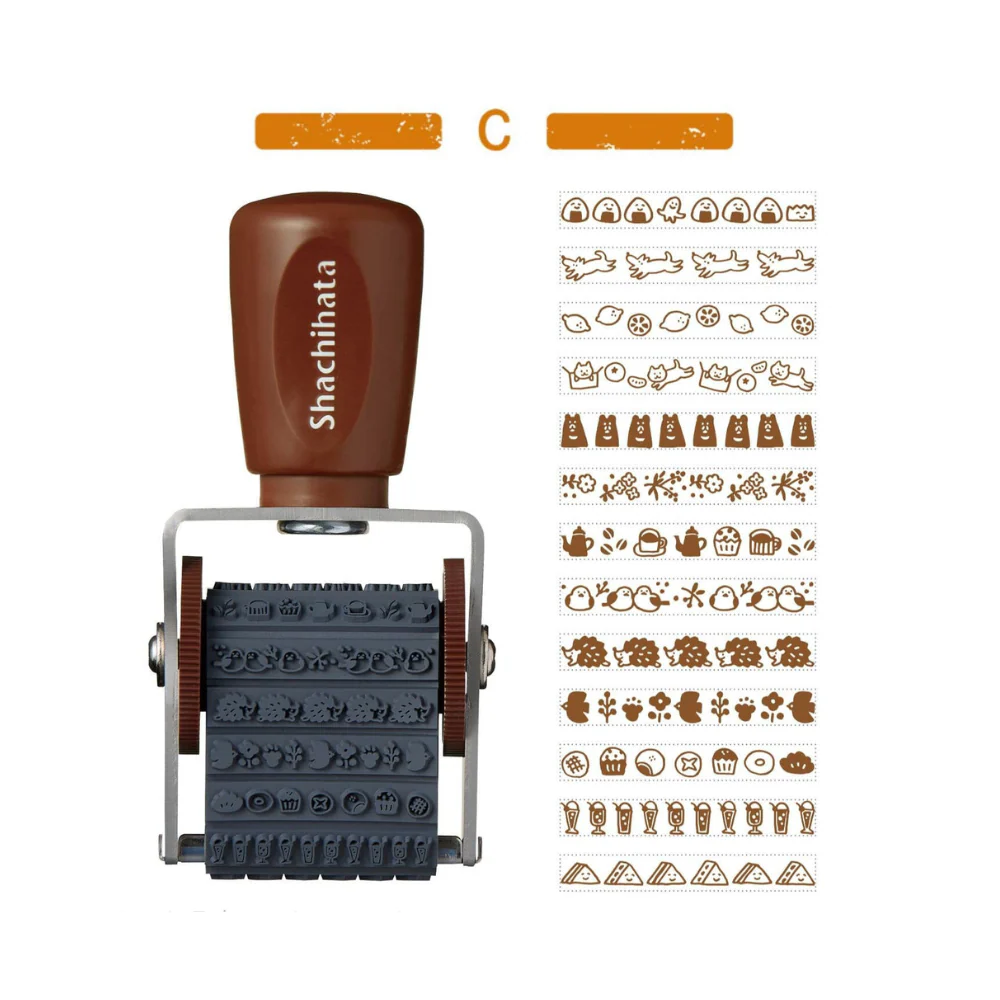 Shachihata Rotating Stamp Style C - Image 2