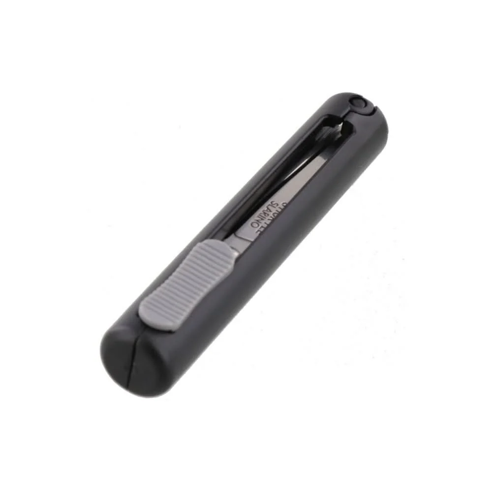 Sun-Star Stickyle Scissor Lefthand Slarino – Black Retractable Compact Scissors - Image 2