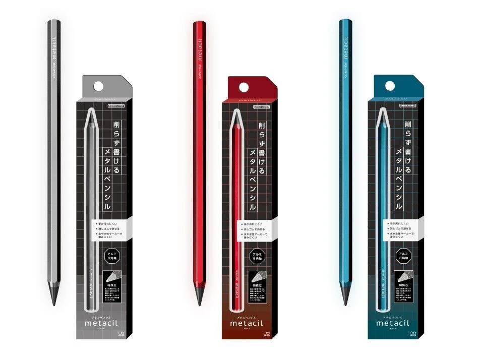 Sun-Star Metacil Metal Lead Pencil – Long-Lasting, Erasable Graphite-Metal Pencil