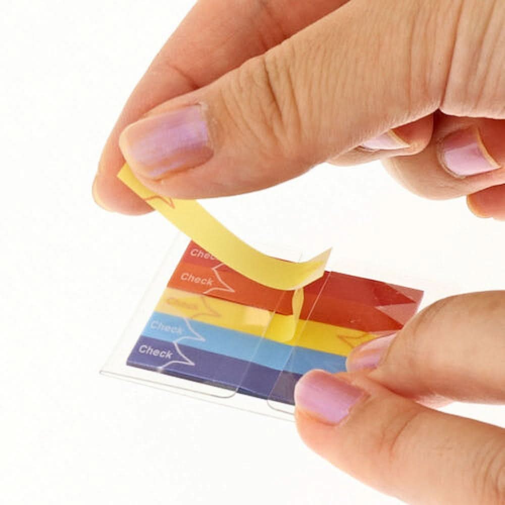 Sun-Star Slim Sticky Memo Piri-it Check - Image 5
