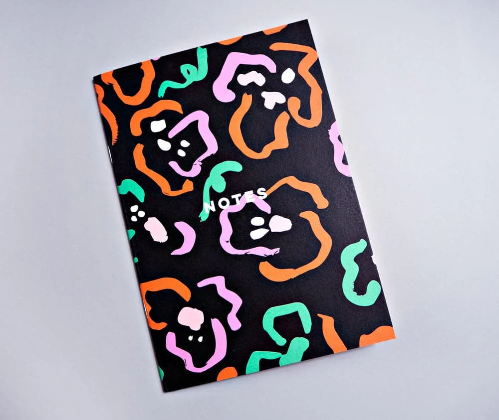 The Completist Ghost Flower Notebook Dot Grid - Image 2