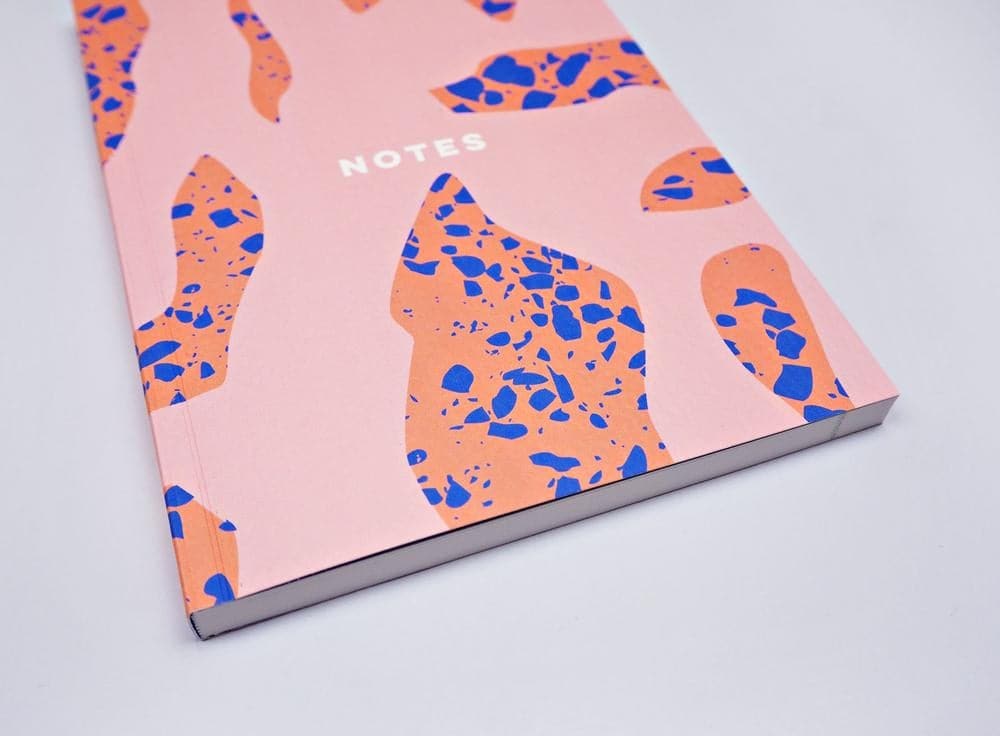 The Completist Terrazzo Shapes Notebook (A5) - Image 3