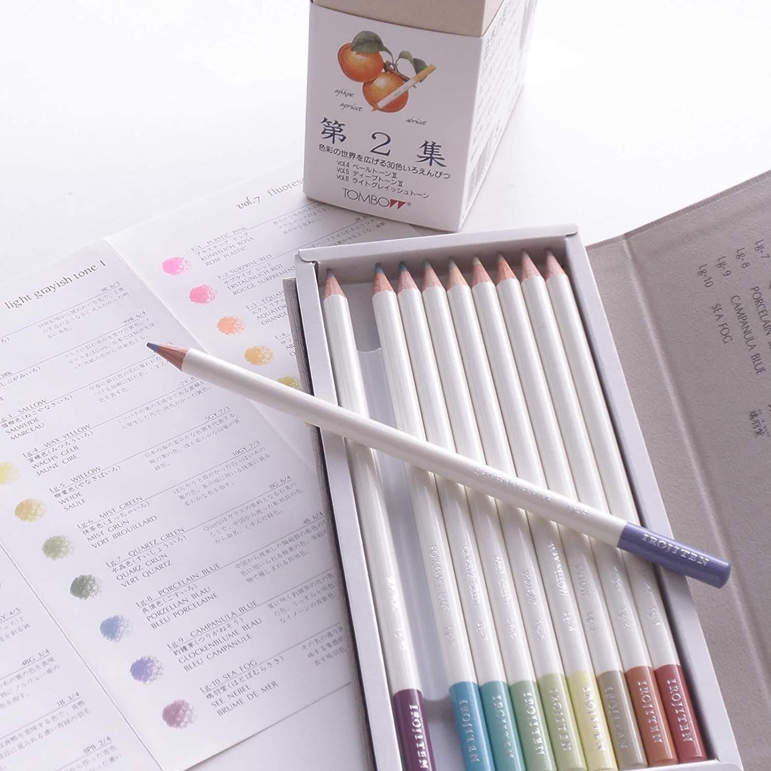 Tombow Irojiten Color Dictionary Colour Pencils - Volume 2 - Image 3