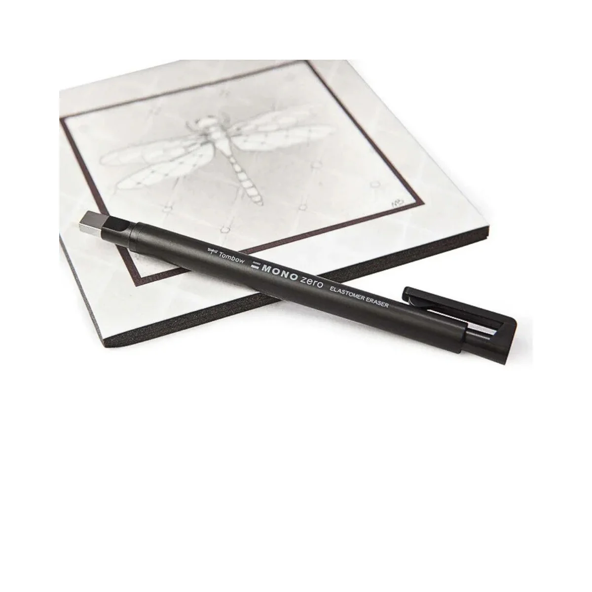 Tombow MONO Zero Square Retractable Eraser - 2.5 x 5mm - Image 4