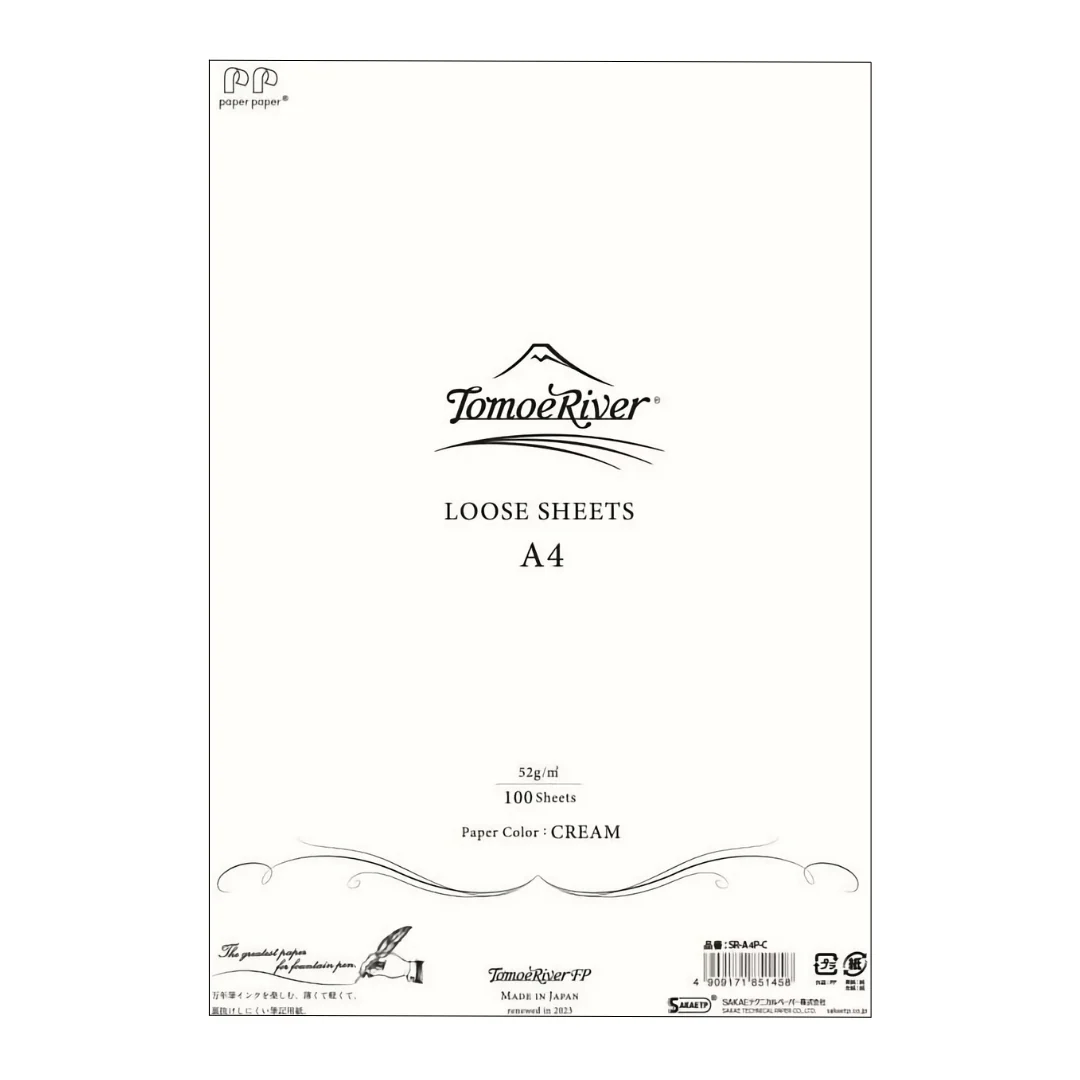 Tomoe River [Sanzen Paper] Loose Leaf Fountain Pen Friendly Writing Paper 52g/m2 - Image 6