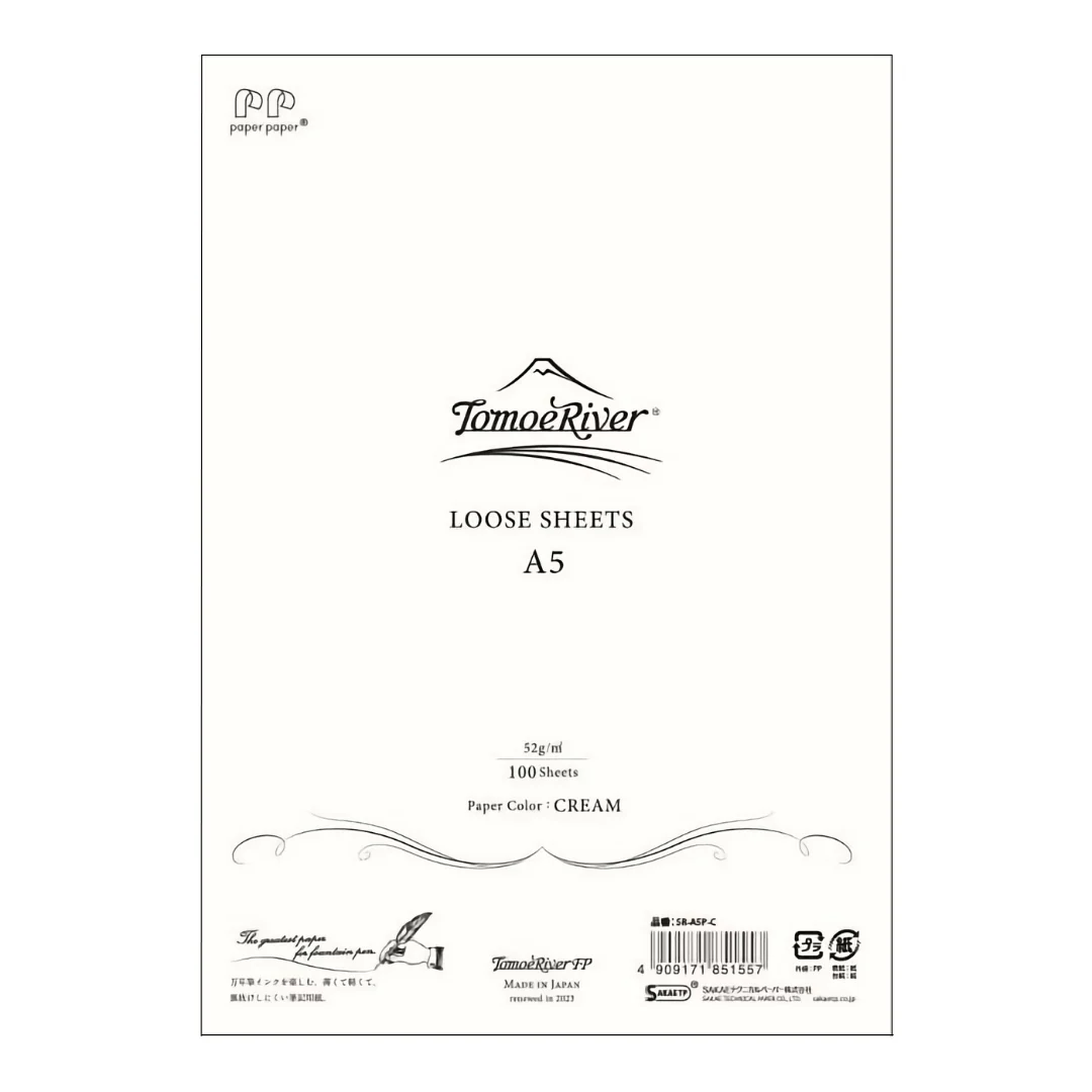 Tomoe River [Sanzen Paper] Loose Leaf Fountain Pen Friendly Writing Paper 52g/m2 - Image 8