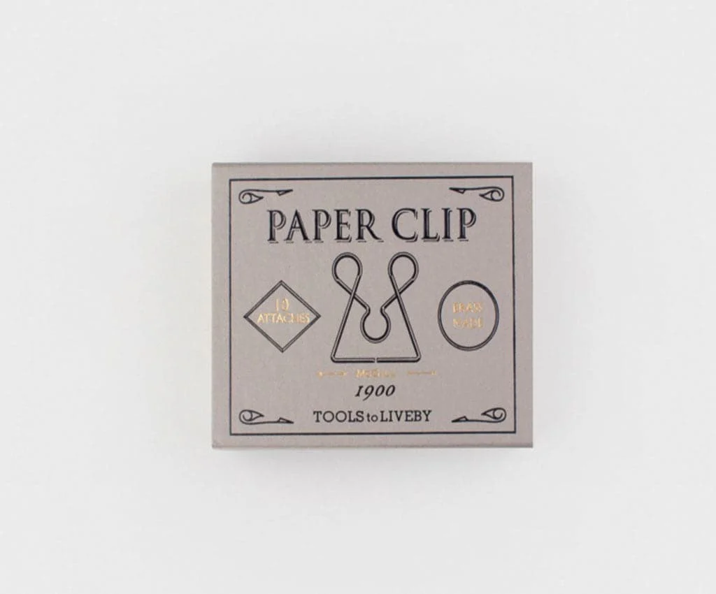 Tools to Live By Brass Clips (McGill)