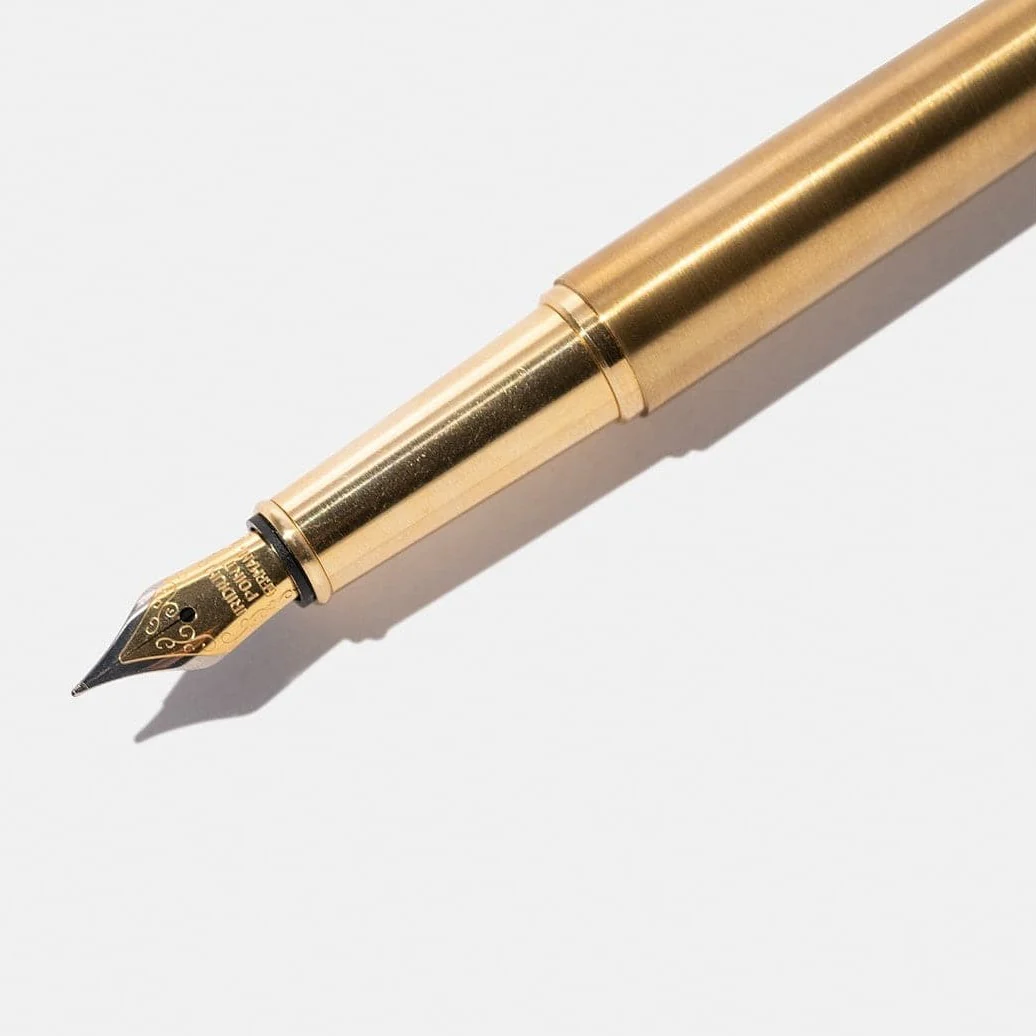Tools To Live By Brass Fountain Pen (F nib) - Image 3