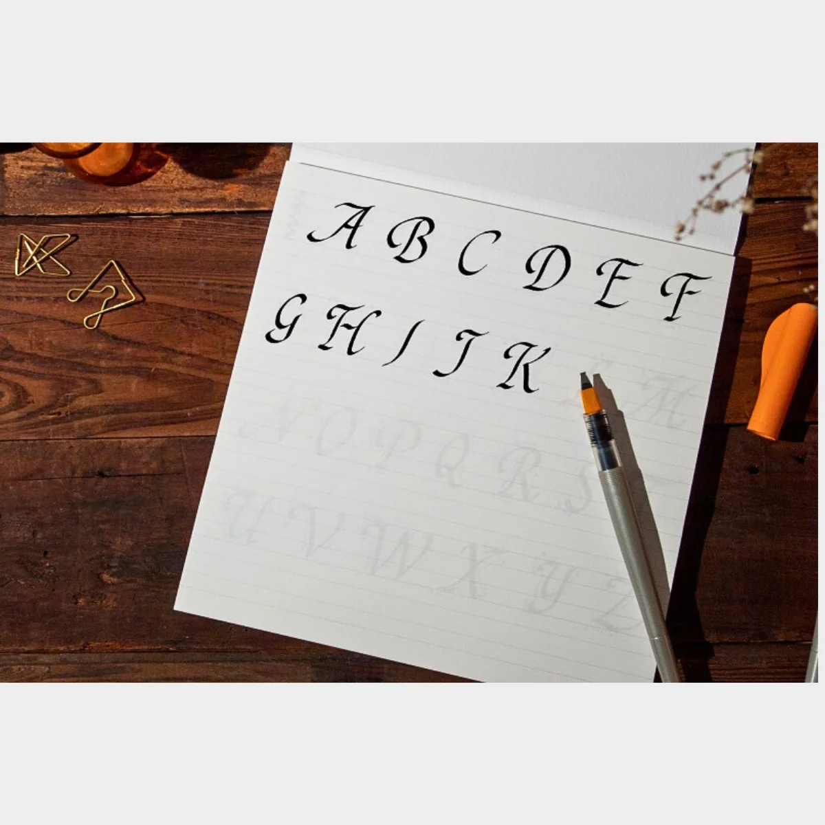 Tools To Live By Calligraphy Practice Notebook — Chancery Cursive - Image 10