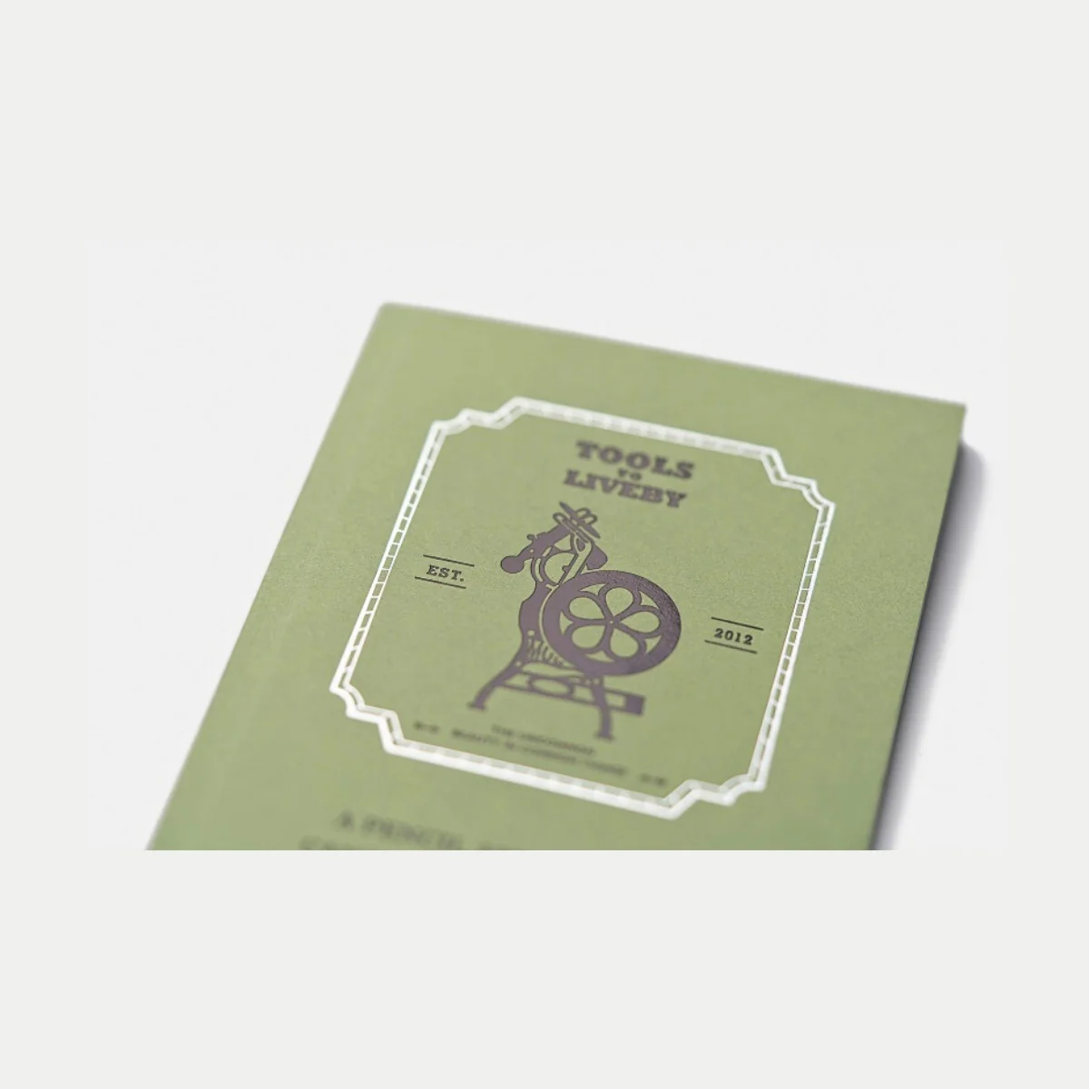 Tools To Live By Letterpress Machine Dot Notebook - Image 6