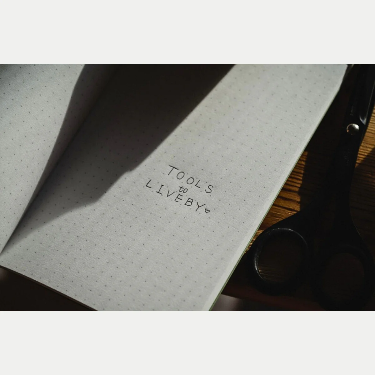 Tools To Live By Letterpress Machine Dot Notebook - Image 8