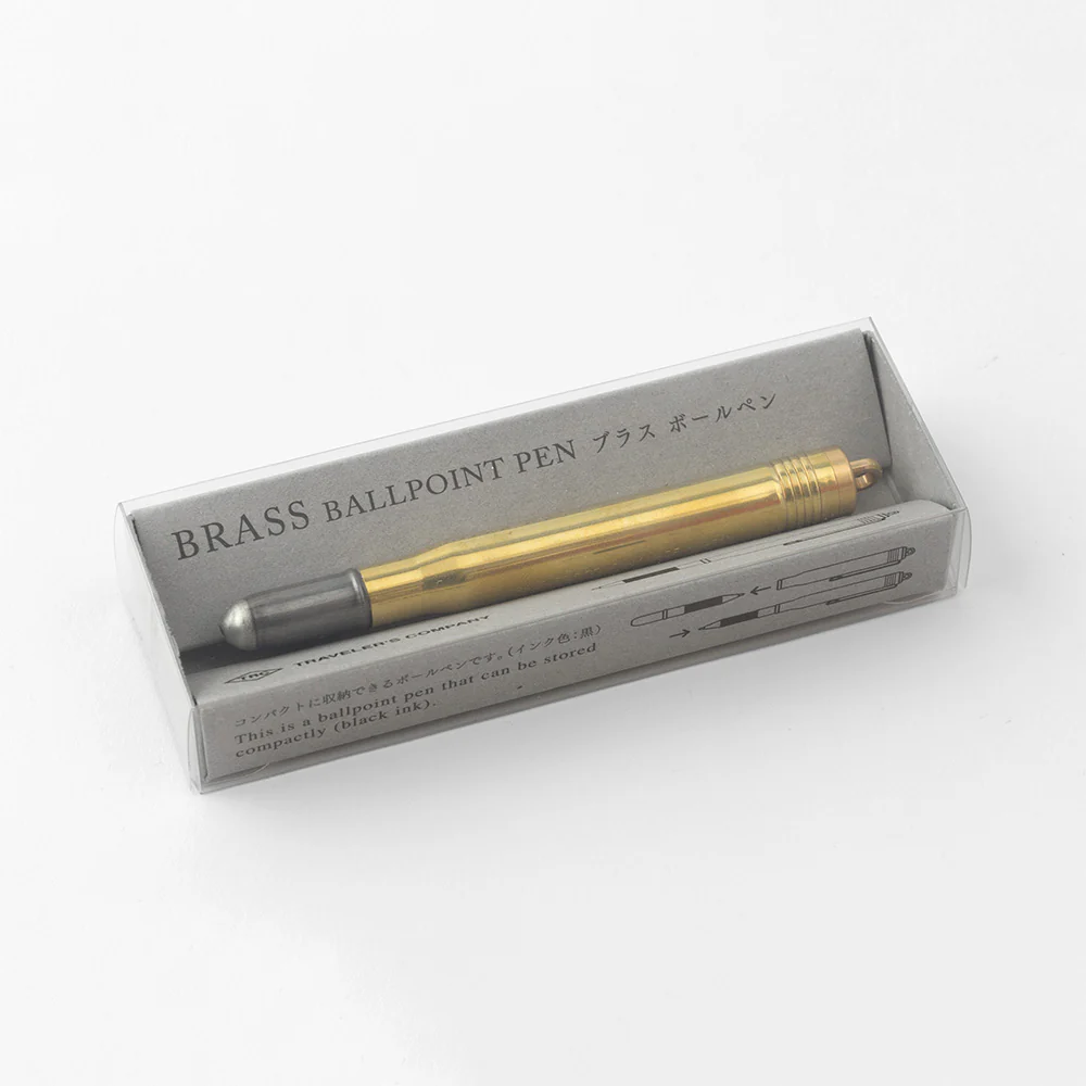 Traveler's Company Brass Ballpoint Pen - Image 4