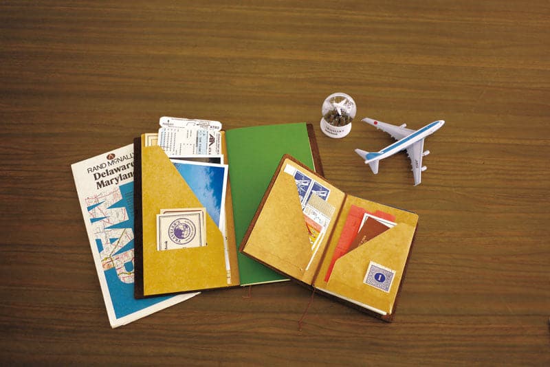 TRAVELER'S Company Passport Notebook - Brown - Image 3