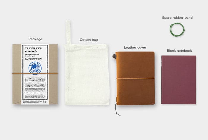TRAVELER'S Company Passport Notebook - Camel - Image 7