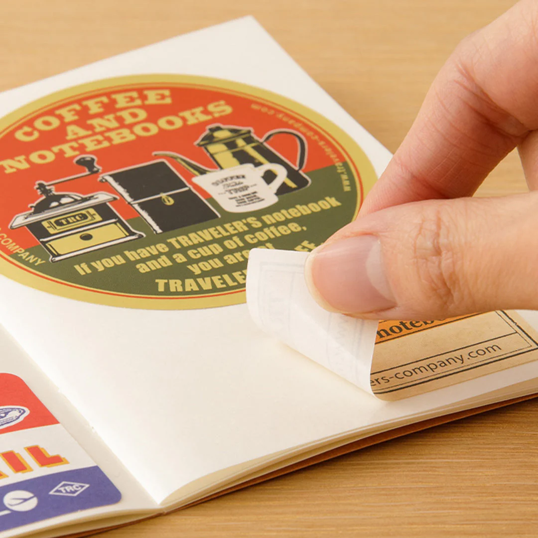 TRAVELER'S Company Passport Notebook Refill 017 [Sticker Release Paper] - Image 2