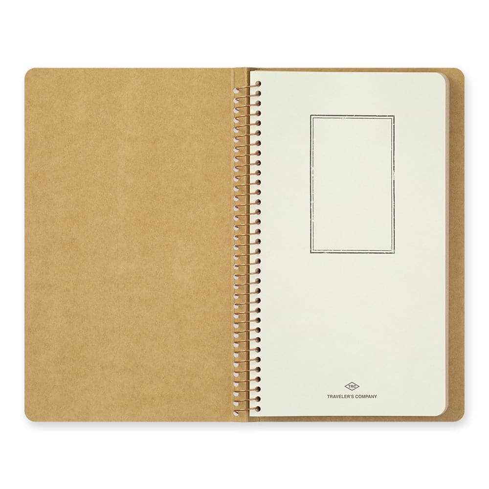 TRAVELER'S Company Spiral Ring Notebook A5 [DW Kraft]
