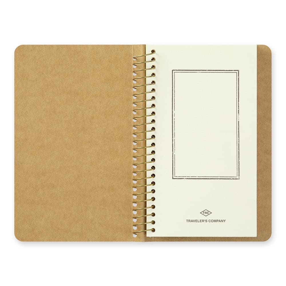 TRAVELER'S Company Spiral Ring Notebook [A6 Paper Pocket] - Image 2