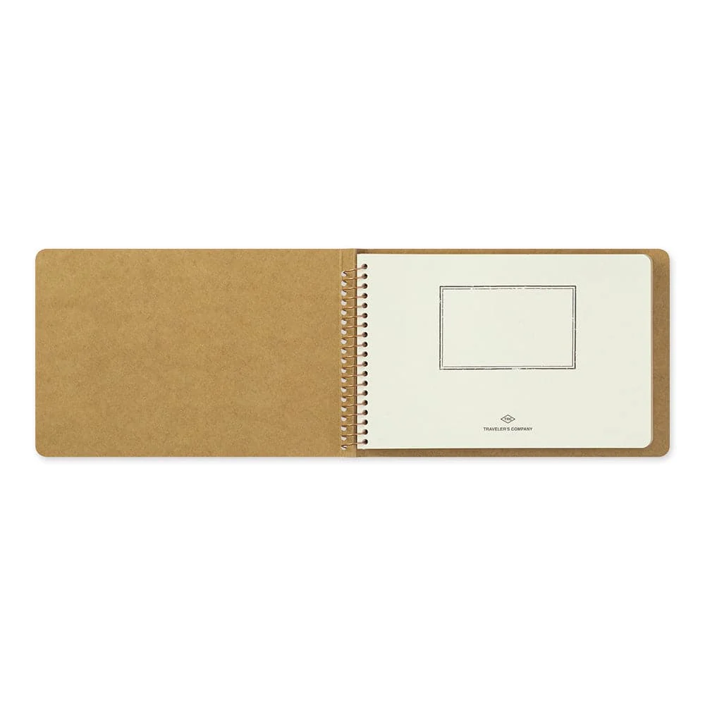 TRAVELER'S Company Spiral Ring Notebook B6 [DW Kraft] - Image 2