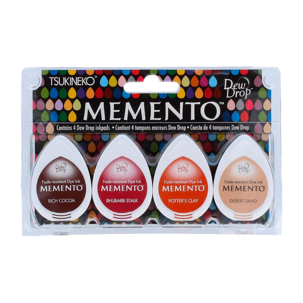 Tsukineko Memento Dew Drop Ink Pads [set of 4] - Image 4